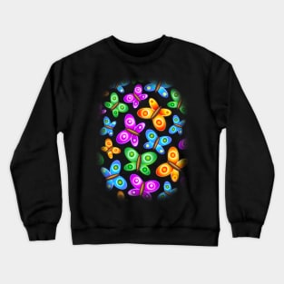 Butterflies Crewneck Sweatshirt